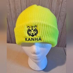 Kanha Neon Yellow Beanie